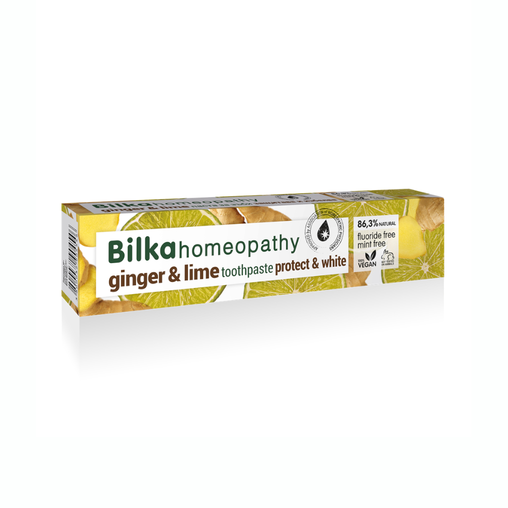 Homeopathic toothpaste with ginger and lime Bilka Homeopathy ...