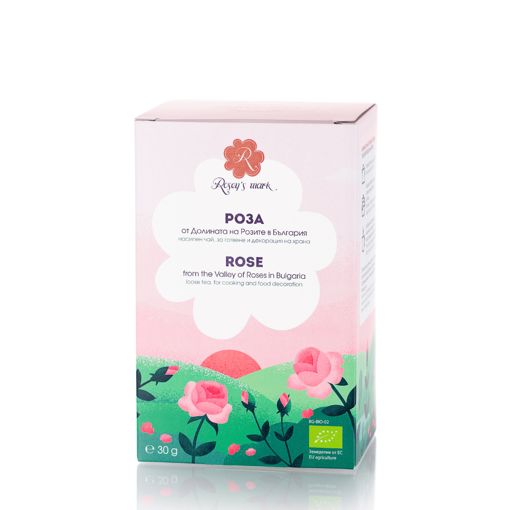 Loose rose tea Rosey's Mark 30 gr. - Cosmetics Bulgaria