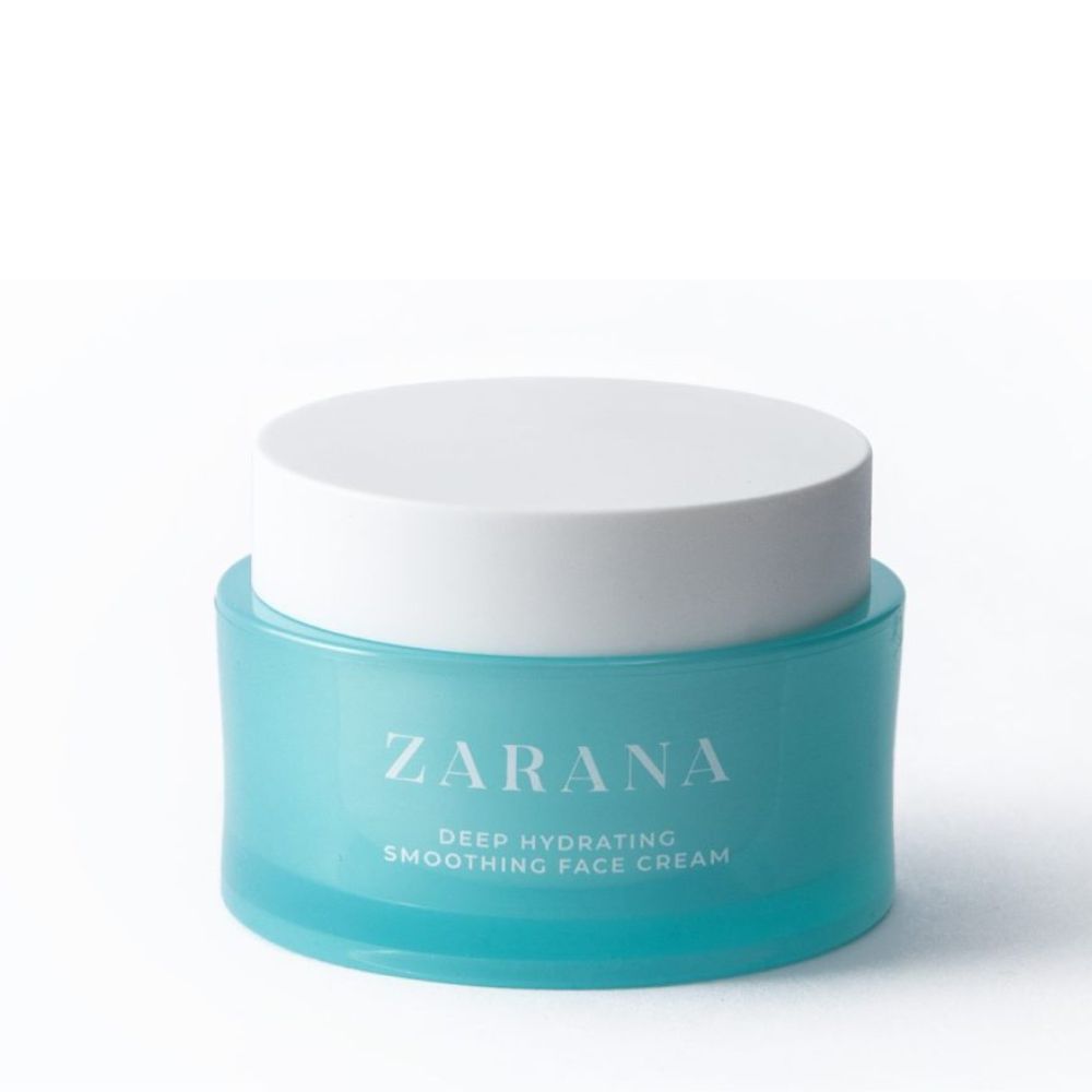 Дълбокo хидратиращ и изглаждащ крем за лице Zarana