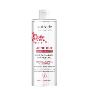Мицеларна вода за мазна и склонна към акне кожа Barrier Protect Acne Out 400 мл.