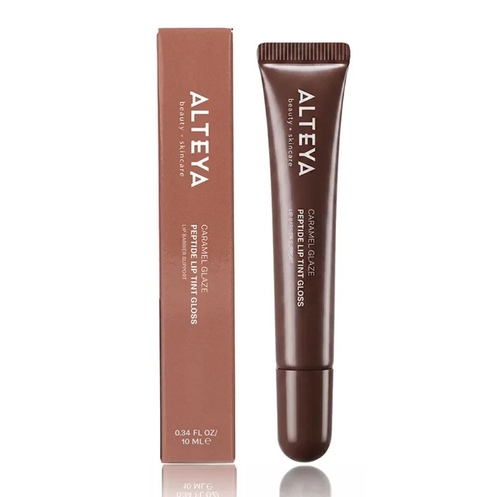 Гланц за устни с пептиди Caramel Glaze Alteya Organics