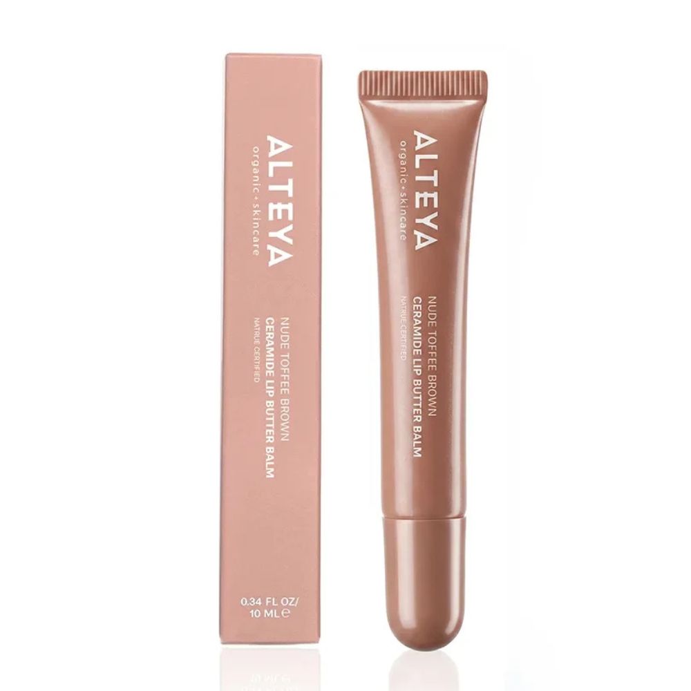 Bio lip gloss with ceramides Alteya Organics Nude Toffee Brown Alteya Organics