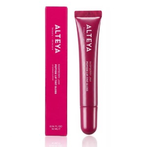 Peptide Lip Gloss Raspberry Jam Alteya Organics