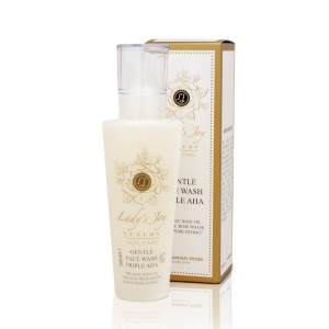 Gentle face wash gel Triple AHA Lady's Joy Luxury Bulgarian Rose Karlovo